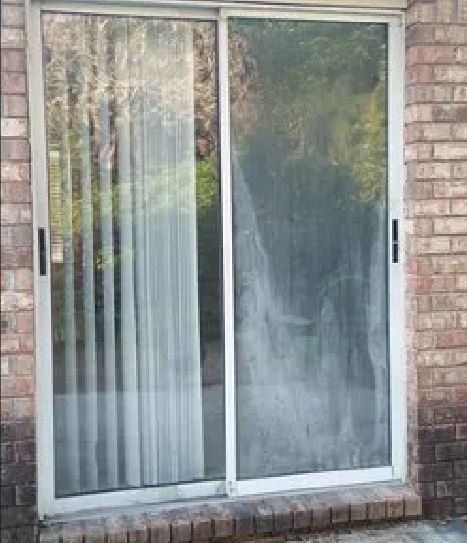 Misted double glazing repaired